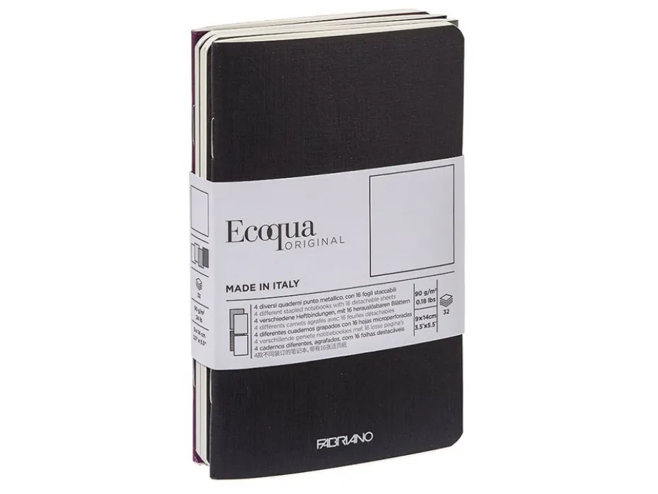 Fabriano EcoQua Original Stiftet 9x14cm Blank Mix