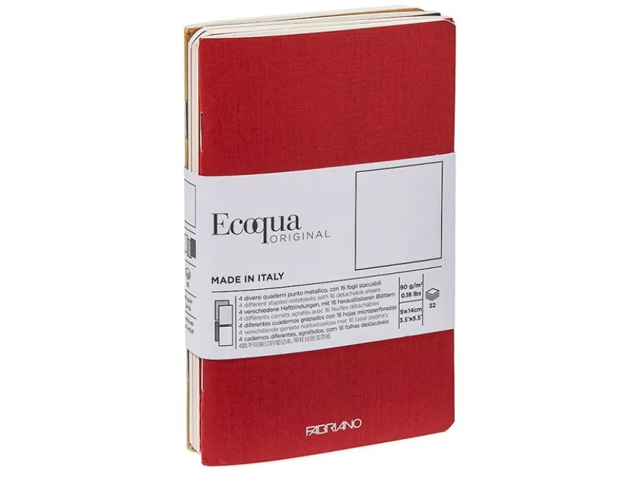 Fabriano EcoQua Original Stiftet 9x14cm Blank Mix
