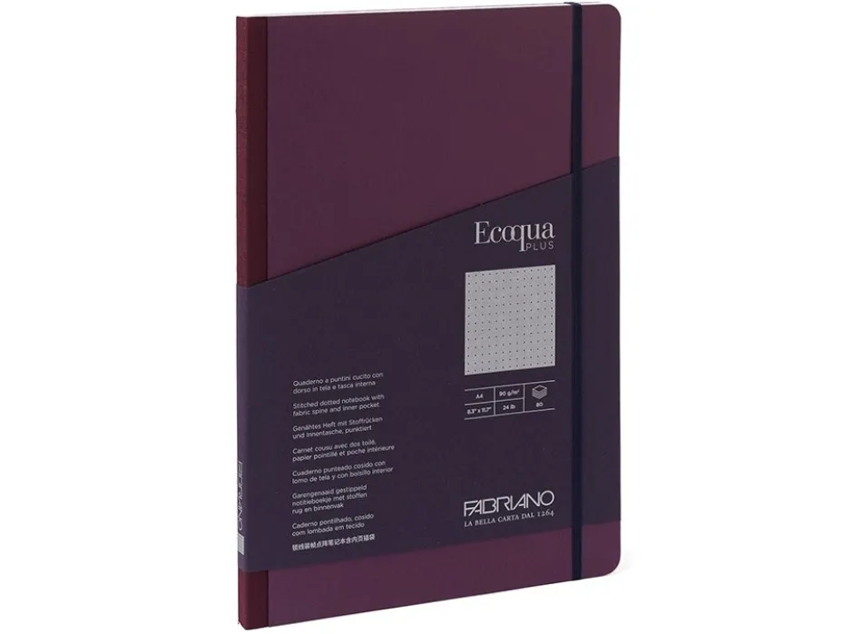 Fabriano EcoQua Plus Fabric A4 Prikker Purple