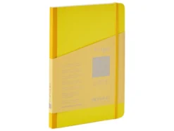 Fabriano EcoQua Plus Fabric A5 Linjert Yellow