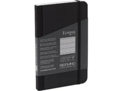 Fabriano EcoQua Plus Fabric 9x14cm Linjert Black