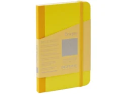 Fabriano EcoQua Plus Fabric 9x14cm Prikker Yellow