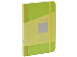 Fabriano EcoQua Plus Fabric 9x14cm Prikker Lime