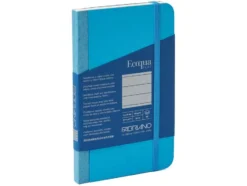Fabriano EcoQua Plus Fabric 9x14cm Linjert Light Blue