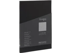 Fabriano EcoQua Plus Limt A4 Linjert Black