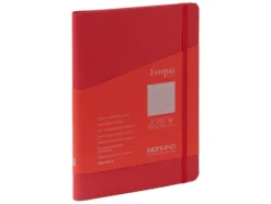 Fabriano EcoQua Plus Spiral A5 Prikker Red