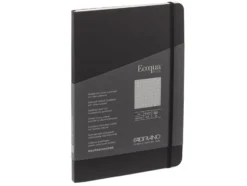 Fabriano EcoQua Plus Sydd A5 Prikker Black
