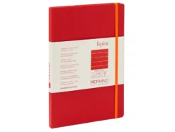 Fabriano Ispira Hard A5 Linjert Red
