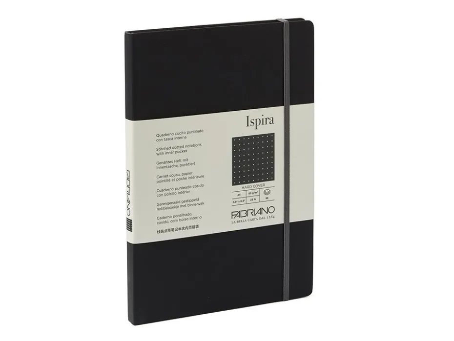 Fabriano Ispira Hard A5 Prikker Black