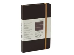 Fabriano Ispira Hard 9x14cm Linjert Brown