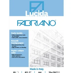 Fabriano Lucida Transparentpapir 82g 10ark – A4
