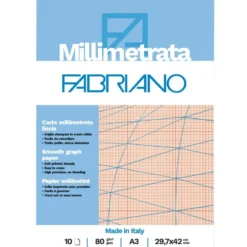 Fabriano Millimeterpapir A3 10ark 80g