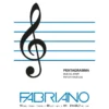 Fabriano Musica Album A4 – 16 ark 80g med notelinjer