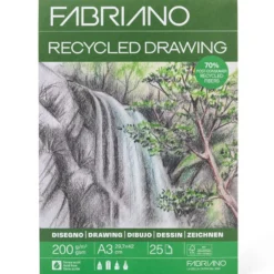 Fabriano Recycled Drawing Tegneblokk 200g 25ark – A3