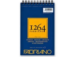 Fabriano 1264 Sketch Skisseblokk Spiral 90g 60ark – A5