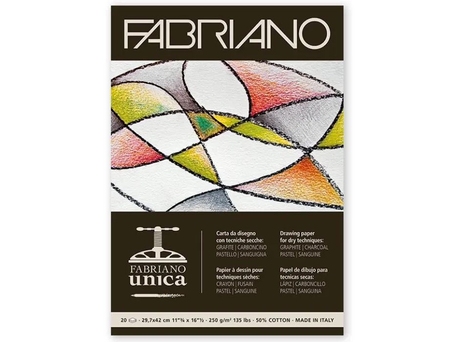 Fabriano Unica Blokk 250g – 20 ark – A3