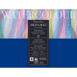 Fabriano Watercolour Akvarellblokk 300g GF – 20ark – 18x24cm