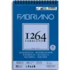 Fabriano 1264 Watercolour Akvarellblokk Spiral 300g 20ark A5
