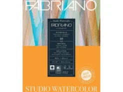 Fabriano Watercolour Akvarellblokk 200g HP 20ark – 203x254mm
