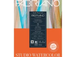 Fabriano Watercolour Akvarellblokk 300g HP 50ark – 229x305mm