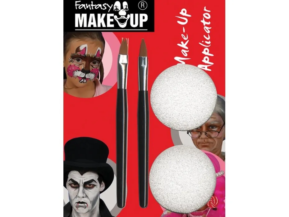 Fantasy Make-Up – Pensel og svampsett