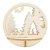 Figursett i tre – Julekule Ø: 78mm – Hare