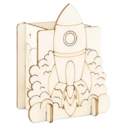 Figursett i tre Penneholder – Rakett