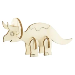Figursett i tre 1stk Dinosaur – Triceratops