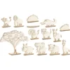 Figursett i tre 14stk – Safari