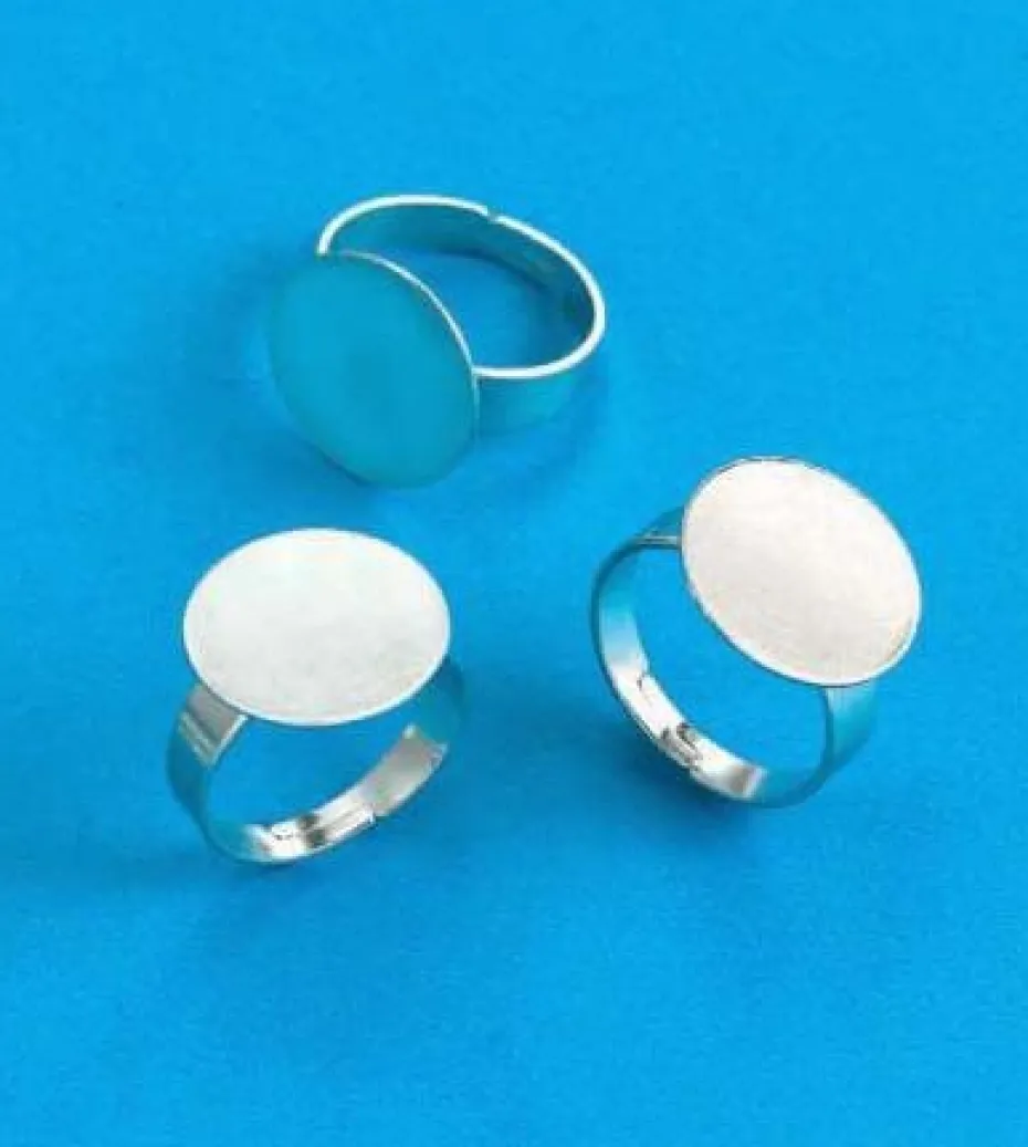 Fingerring m/plate 16mm 4stk