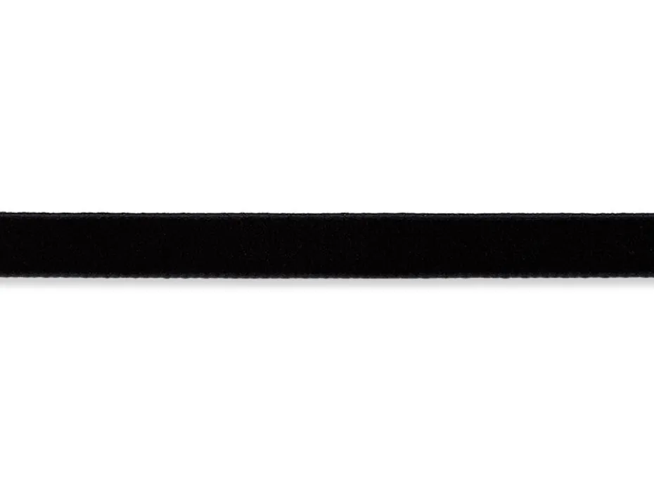 Fløyelsbånd – 1026-80 – 16mm Sort – 10 meter