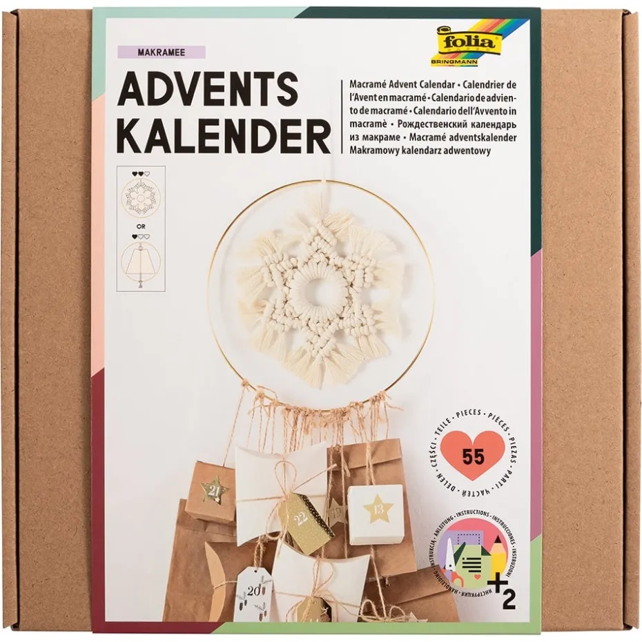 Folia Adventskalender – Makramee