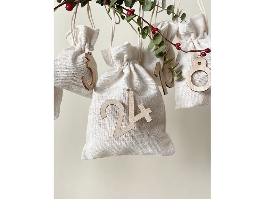 Folia Adventskalender Tall i tre – 1-24