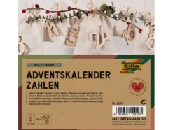 Folia Adventskalender Tall i tre – 1-24
