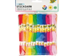 Folia Broderitråd sett – 52x8m – 26 assorterte farger