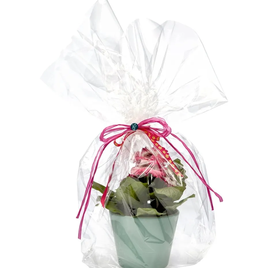Folia Cellofan transparent klar – 70cm.x 5mtr.