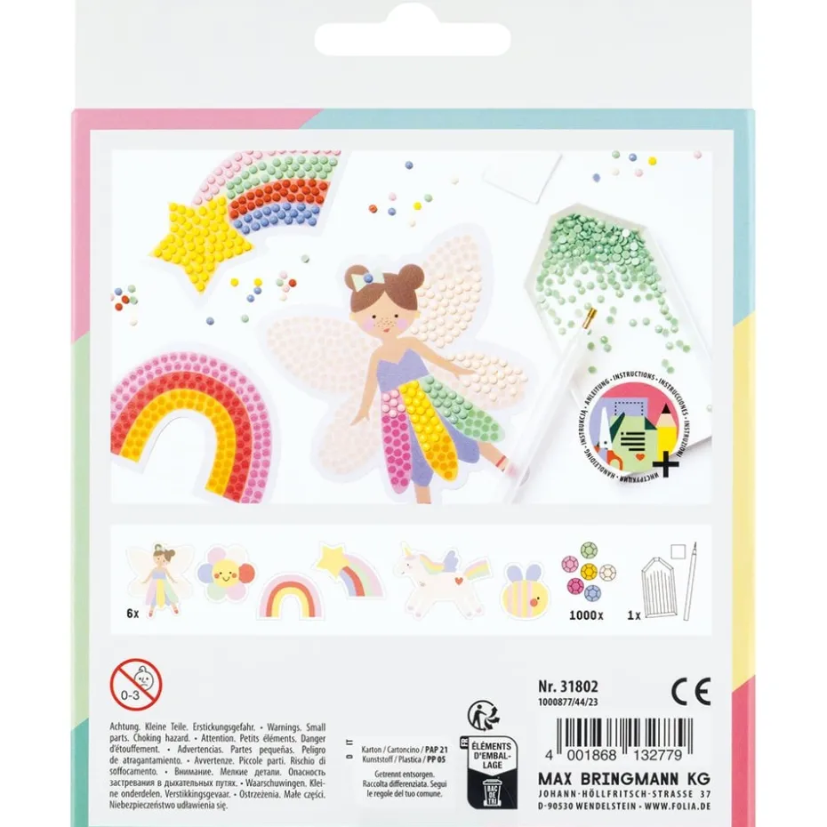 Folia Diamond Painting Sett – Rainbow