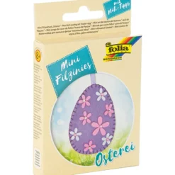 Folia Filtfigur Mini sysett – Påskeegg