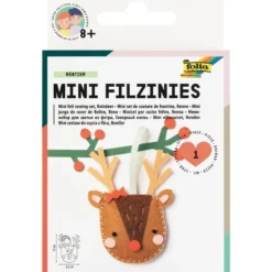 Folia Filtfigur Mini sysett – Reinsdyr