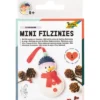 Folia Filtfigur Mini sysett – Snømann