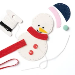 Folia Filtfigur Mini sysett – Snømann