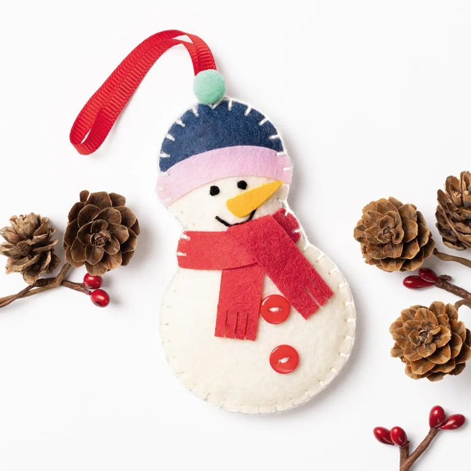 Folia Filtfigur Mini sysett – Snømann