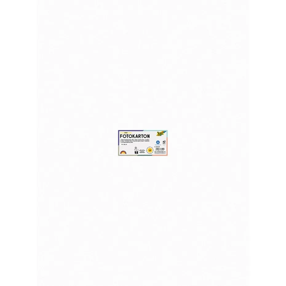 Folia Fotokartong 70×100 – 300g – 00 Hvit