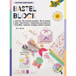 Folia Hobbyblokk 24x34cm – SWEET GLITTER EVERYWHERE