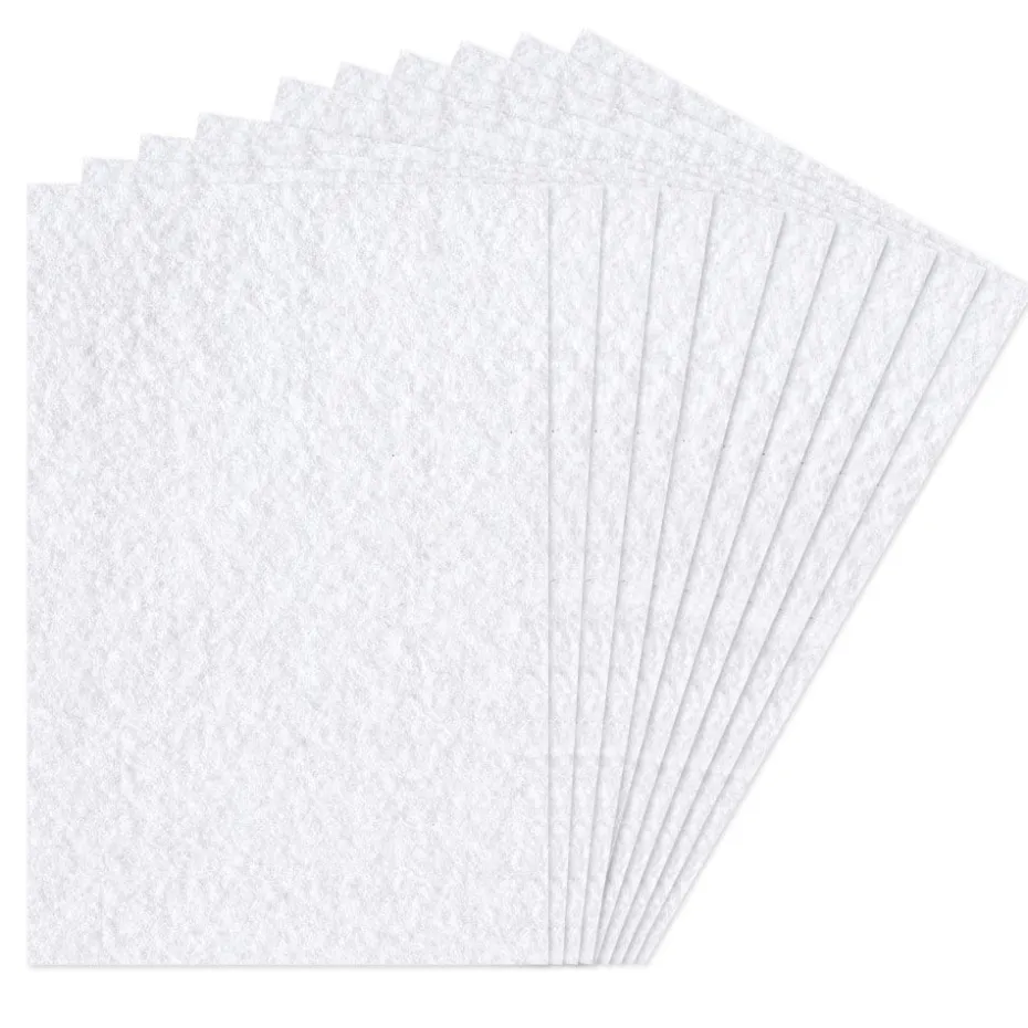 Folia Hobbyfilt 150g/m – 20x30cm 10stk – Hvit