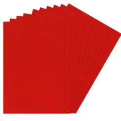 Folia Hobbyfilt 150g/m – 20x30cm 10stk – Julerød