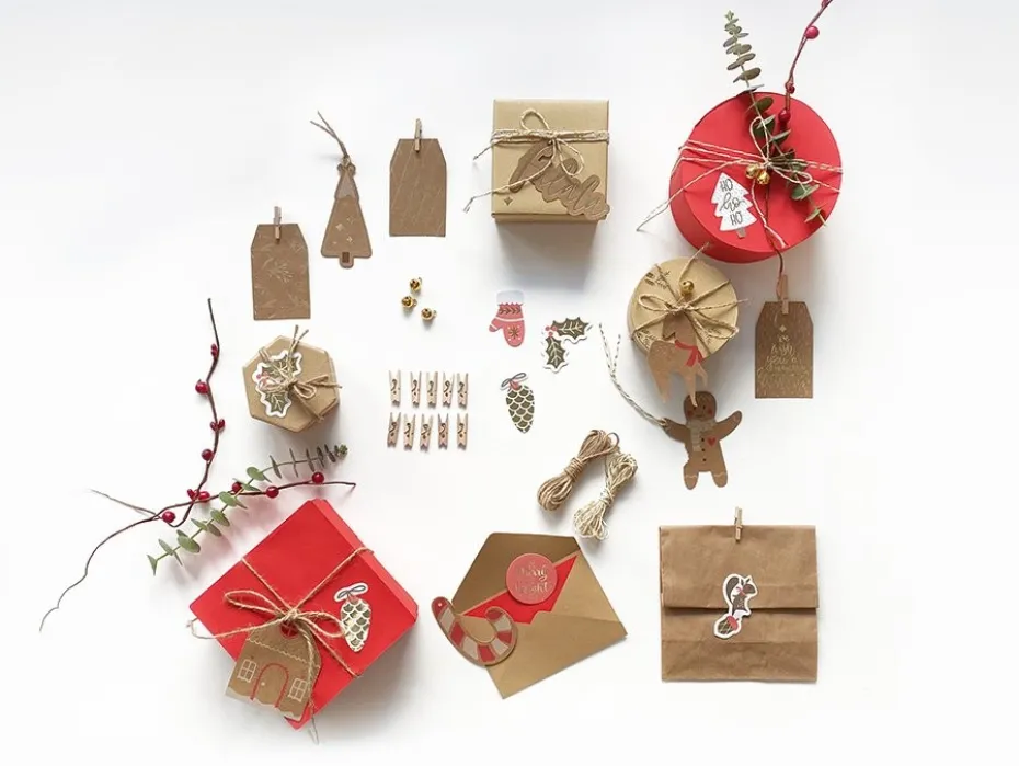 Folia Innpakningssett – Christmas Classic