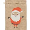 Folia Jute Julesekk 17x25cm – Julenisse