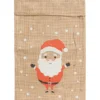 Folia Jute Julesekk 35x50cm – Julenisse