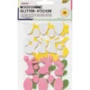 Folia Klistremerker Mosgummi Glitter – Påske